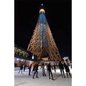 親子で楽しめる！「TOKYO SKY TREE TOWN(R) ICE SKATING PARK 2018」東京スカイツリータウン(R)で開催
