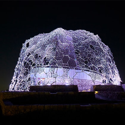 1000万ドルの夜景とアートが競演「六甲山光のアートLightscape in Rokko」冬バージョン実施