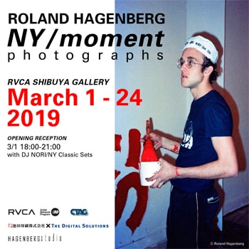 RVCA SHIBUYA GALLERYで写真展「Roland Hagenberg photographs “NY/moment”」が開催中