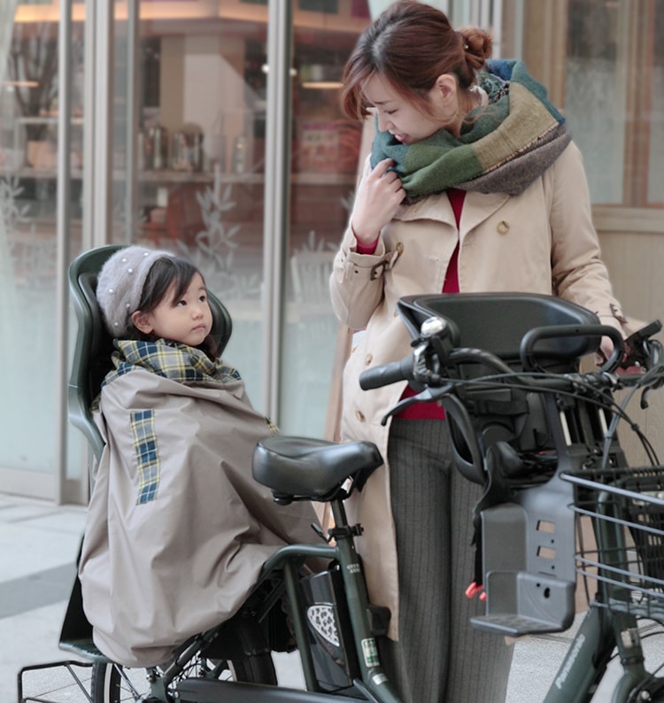 〈femmebelly〉の自転車用 防寒カバー