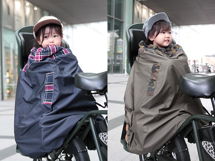 〈femmebelly〉の自転車用 防寒カバー