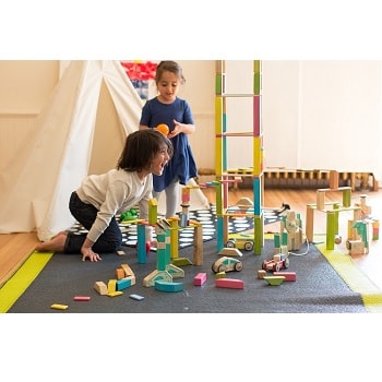 〈ダッドウェイ〉世界初！ 磁石が入った積み木「tegu」を販売