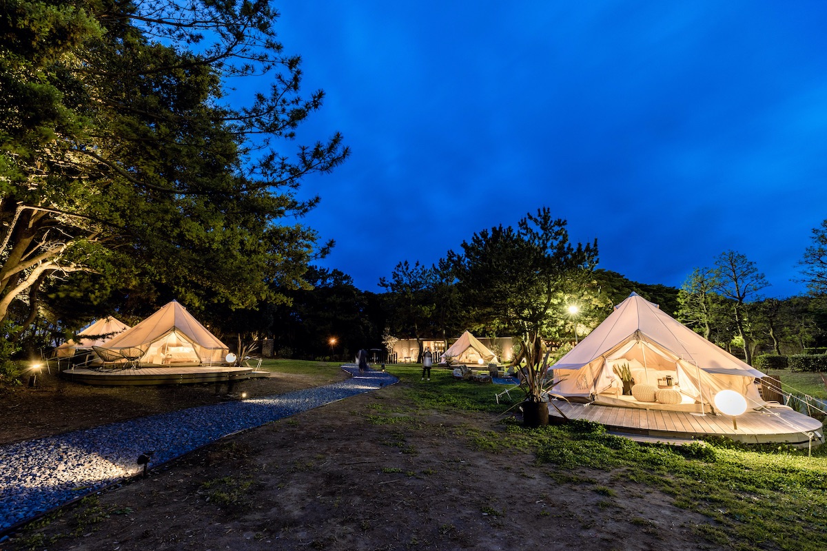 千葉 稲毛海浜公園内にグランピング施設 Small Planet Camp Grill が4 22 木 オープン Fasu ファス