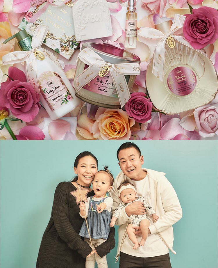 母の日のギフトにはスペシャルな写真を添えて。〈SABON〉「Rosy Loveコレクション」ファミリーポートレート撮影会開催！