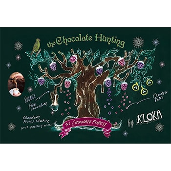 蛇口からチョコレート？！「The Chocolate Hunting by KLOKA」開催