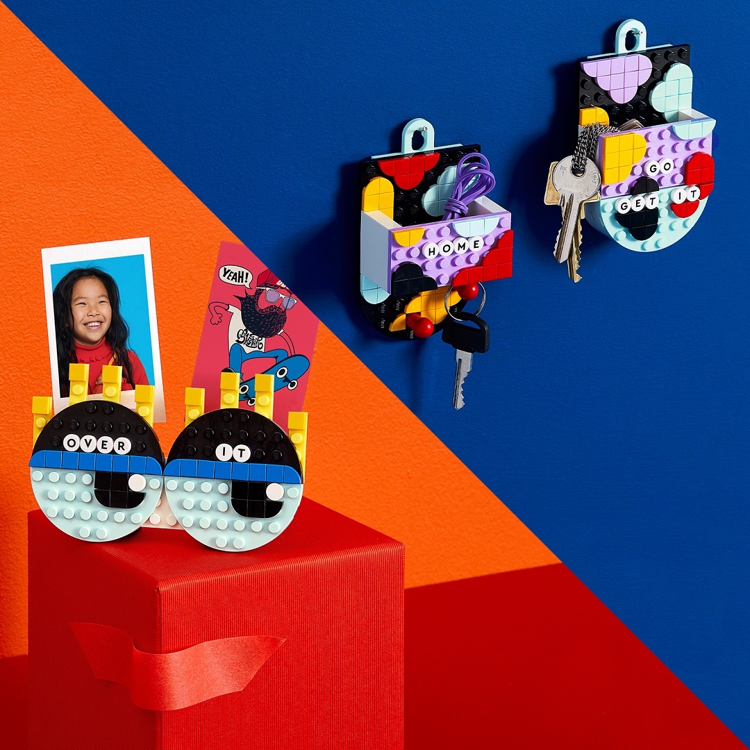 「レゴ® ドッツ クリエイティブデザインボックス」完成イメージ
