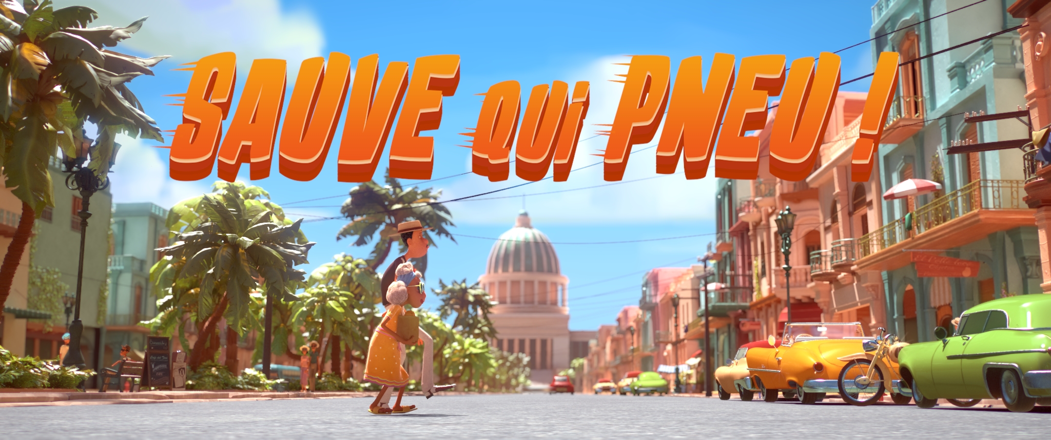フランスのステューデントチームによるアニメーション『逃げろ！』。キューバを舞台にしたカラフルで楽しい作品。
