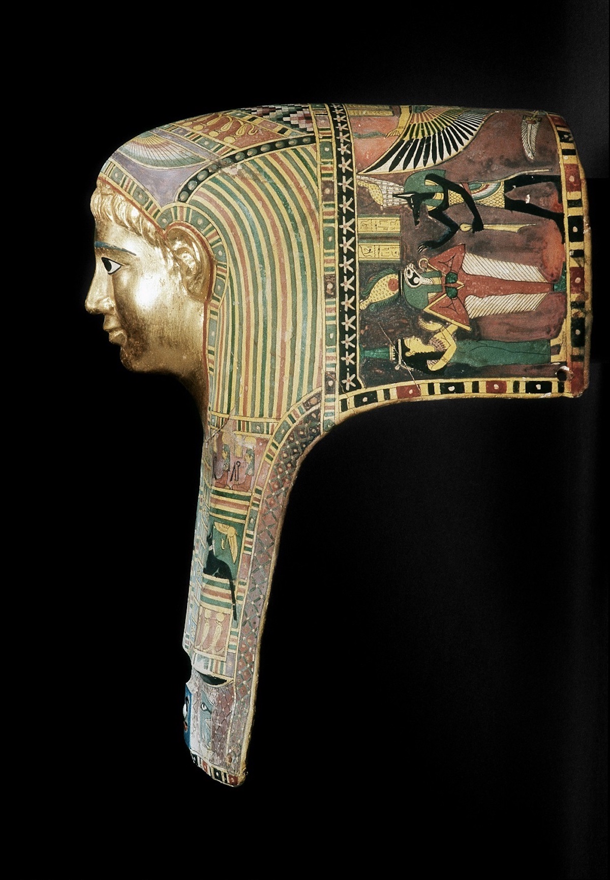 《パレメチュシグのミイラ・マスク》 後50～後100年頃 , © Staatliche Museen zu Berlin
Ägyptisches Museum und Papyrussammlung / M. Büsing
