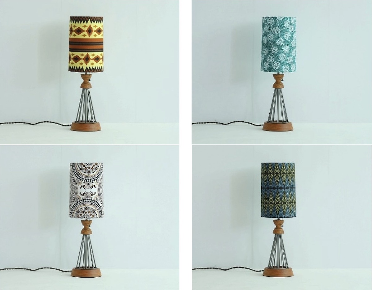 BETHEL LAMP SMALL “CLOUDY”（W16×D16×H55.3cm） 全4種 各￥23,100
