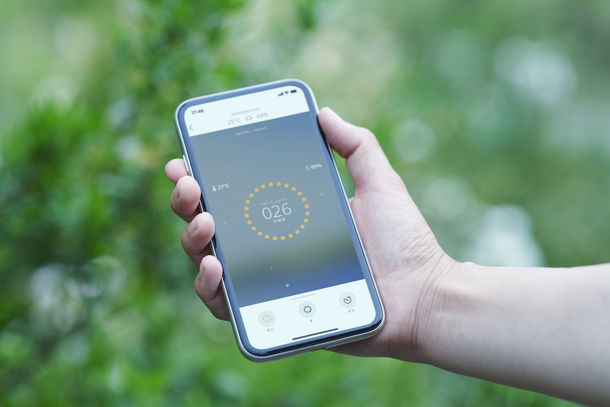 360°キレイな空気に。コンパクト空気清浄機「Bright（ブライト）」が