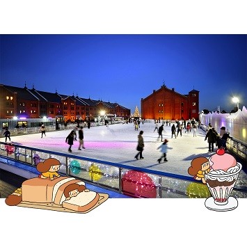 アートとアイススケートのコラボレーション『アートリンクin横浜赤レンガ倉庫』が今年も開催！
